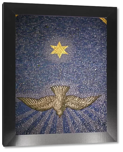 Holy Spirit mosaic, London, England, United Kingdom, Europe