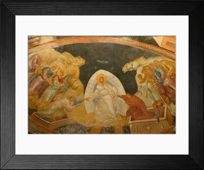 Framed Print : Descent of Christ into Limbo, Church of St. Saviour in Chora, Istanbul, Turkey, Europe Framed Print : Descent of Christ into Limbo, Church of St. Saviour in Chora, Istanbul, Turkey, Europe