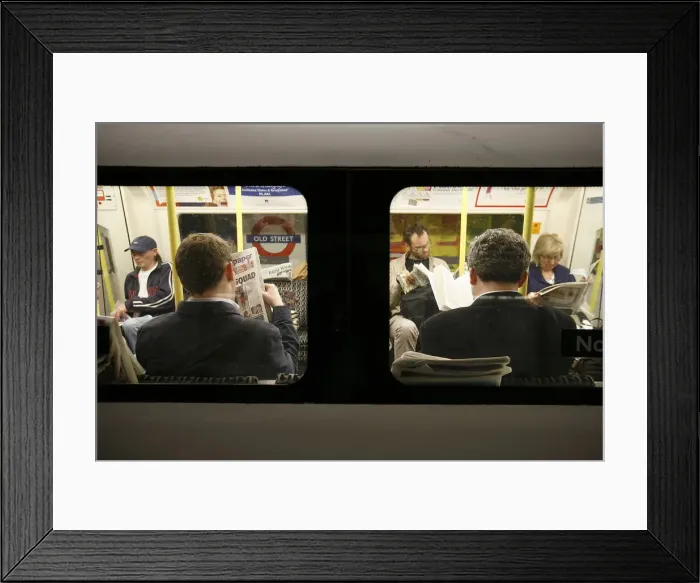 Framed Print : London tube, London, England, United Kingdom, Europe Framed Print : London tube, London, England, United Kingdom, Europe