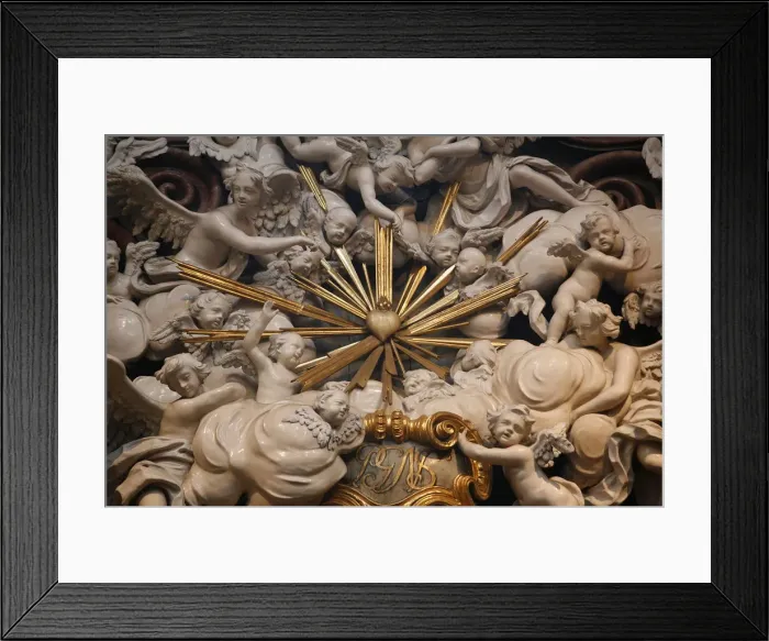 Framed Print : Sacred Heart, Vienna, Austria, Europe
