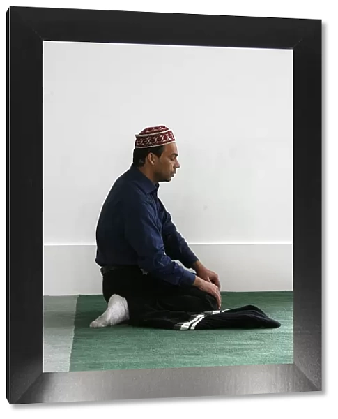 Friday prayers at Baitul Futuh mosque, London, England, Unnited Kingdom, Europe