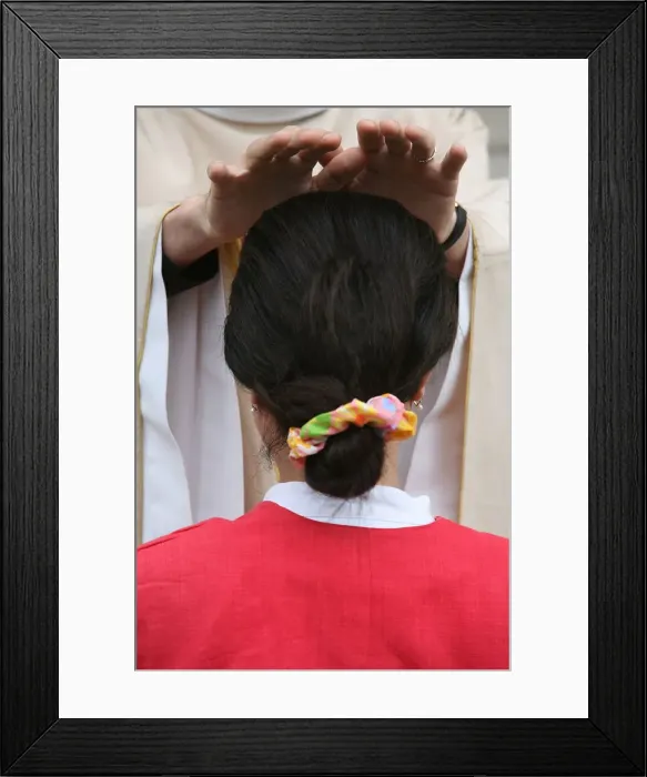 Framed Print : Blessing, Paris, France, Europe Framed Print : Blessing, Paris, France, Europe