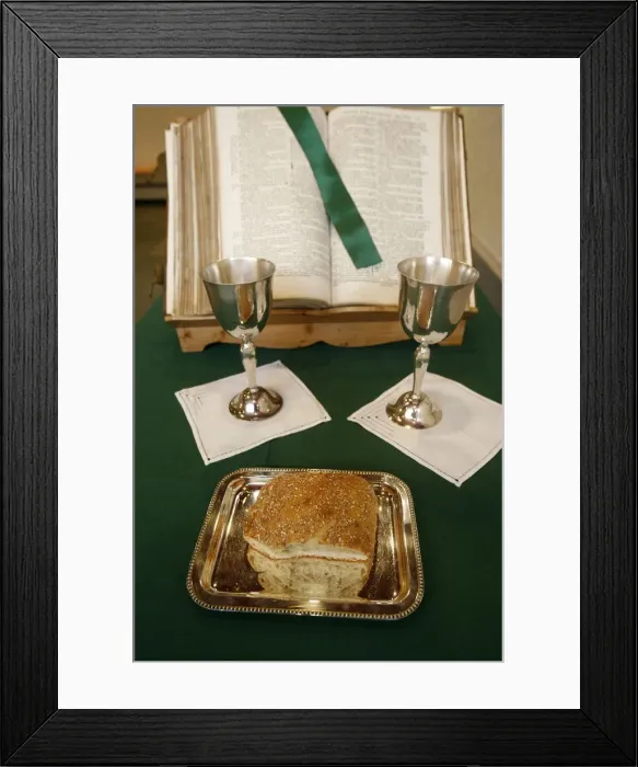 Framed Print : Protestant Eucharist, Geneva, Switzerland, Europe Framed Print : Protestant Eucharist, Geneva, Switzerland, Europe