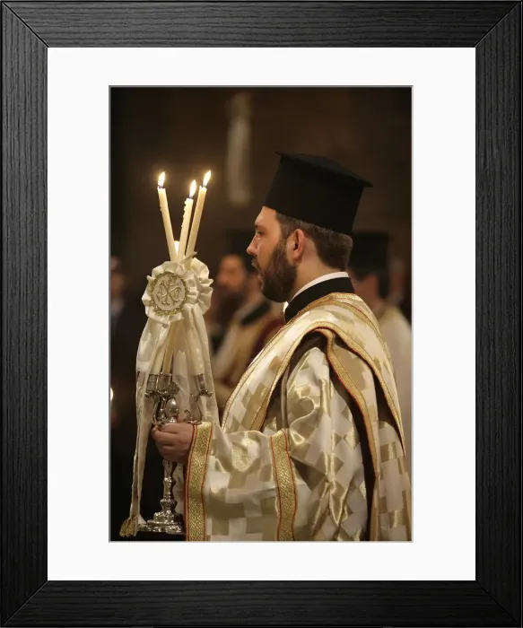 Framed Print : Christian Orthodox Easter week celebration in Saint Stephane Greek Orthodox cathedral Framed Print : Christian Orthodox Easter week celebration in Saint Stephane Greek Orthodox cathedral