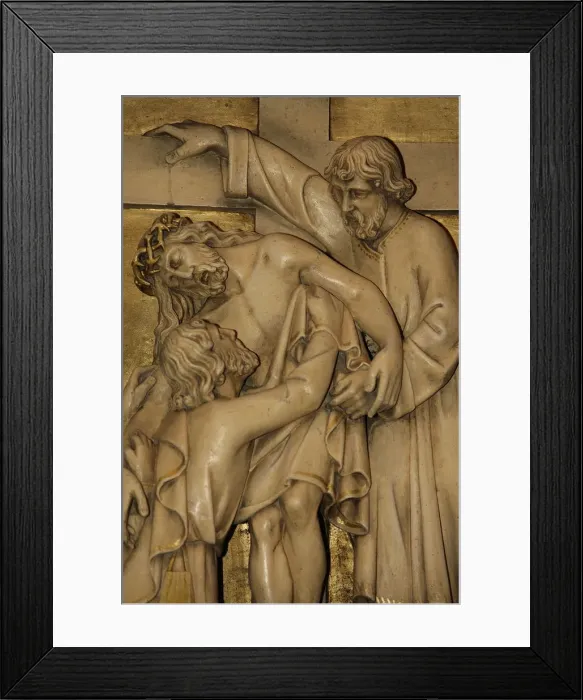 Framed Print : Sculpture, Notre Dame de Paris Cathedral, Paris, France, Europe Framed Print : Sculpture, Notre Dame de Paris Cathedral, Paris, France, Europe