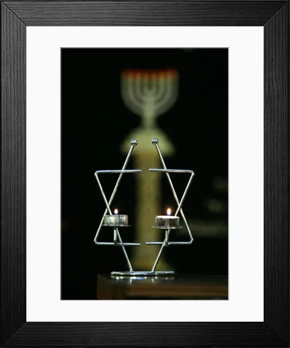Framed Print : Nerot chel Shabbat, the Shabbat candles, Paris, France, Europe Framed Print : Nerot chel Shabbat, the Shabbat candles, Paris, France, Europe