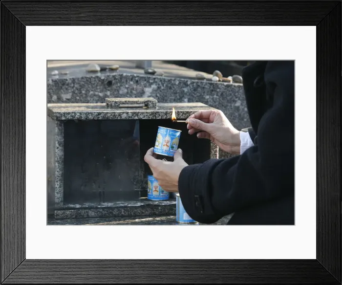 Framed Print : Jewish grave, Lyon, Rhone Alpes, France, Europe Framed Print : Jewish grave, Lyon, Rhone Alpes, France, Europe