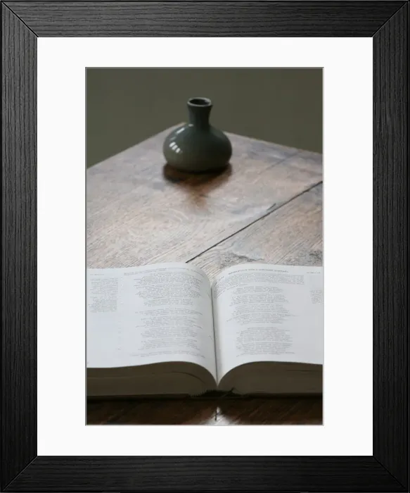 Framed Print : Bible, Landevennec, Finistere, Brittany, France, Europe Framed Print : Bible, Landevennec, Finistere, Brittany, France, Europe