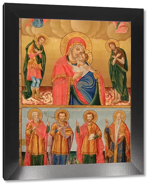 Icon in Saint Dimitrios Orthodox church, Thessaloniki, Macedonia, Greece, Europe