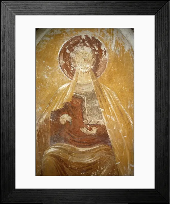 Framed Print : Romanesque painting in St. Savin Abbey, Saint-Savin-sur-Gartempe, Vienne, France, Europe Framed Print : Romanesque painting in St. Savin Abbey, Saint-Savin-sur-Gartempe, Vienne, France, Europe