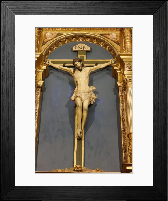 Framed Print : Crucifix in the Mosque (Mezquita) and Cathedral of Cordoba, UNESCO World Heritage Site Framed Print : Crucifix in the Mosque (Mezquita) and Cathedral of Cordoba, UNESCO World Heritage Site