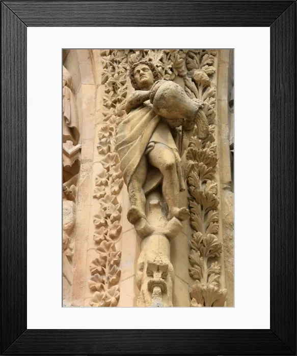 Framed Print : Statues, Notre-Dame de Reims Cathedral, UNESCO World Heritage Site, Reims, Marne Framed Print : Statues, Notre-Dame de Reims Cathedral, UNESCO World Heritage Site, Reims, Marne