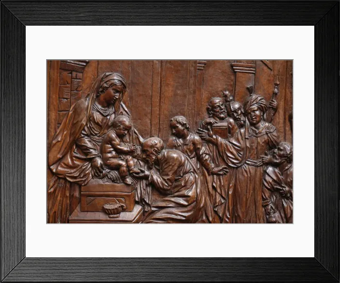 Framed Print : The Presentation of Jesus at the Temple, Karlskirche (St