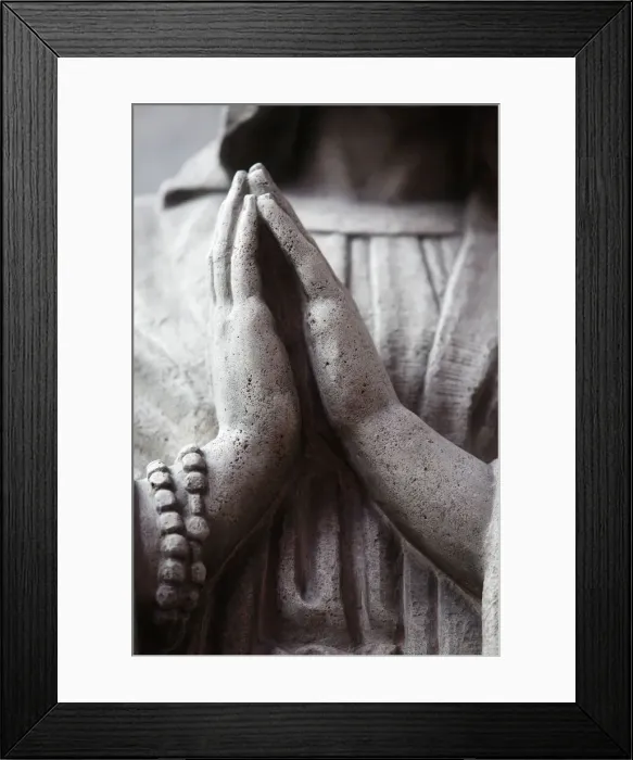 Framed Print : Detail of a statue in Saint Maurices church, Lille, Nord, France, Europe Framed Print : Detail of a statue in Saint Maurices church, Lille, Nord, France, Europe