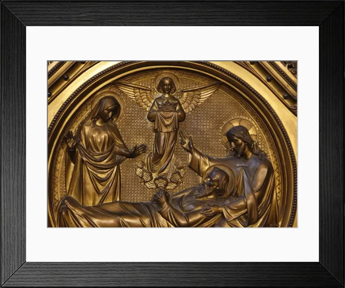 Framed Print : St. Josephs death, St. Josephs Chapel, Notre Dame de la Treille Cathedral Framed Print : St. Josephs death, St. Josephs Chapel, Notre Dame de la Treille Cathedral