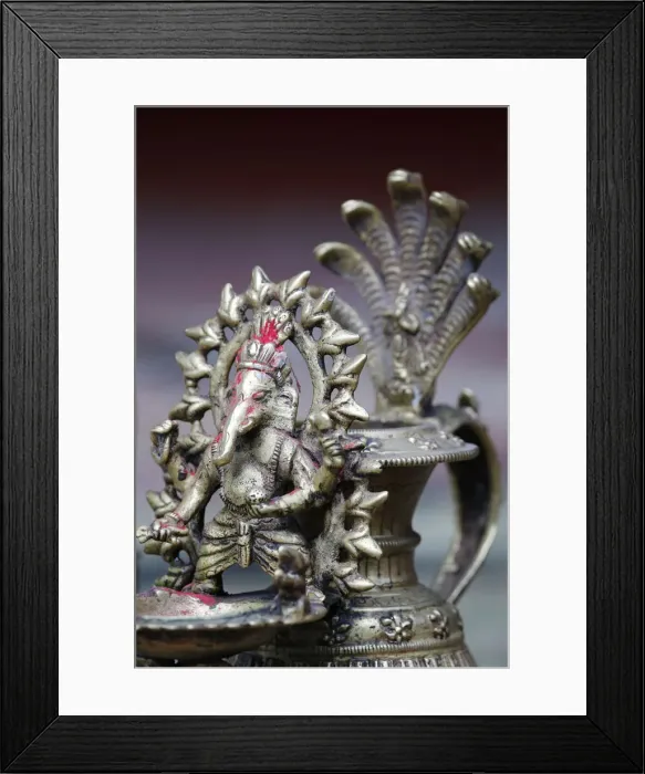 Framed Print : Ganesha, Paris, France, Europe Framed Print : Ganesha, Paris, France, Europe