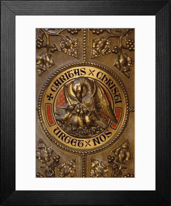 Framed Print : Pelican symbolising Christ, Notre Dame de la Treille Cathedral, Lille, Nord, France Framed Print : Pelican symbolising Christ, Notre Dame de la Treille Cathedral, Lille, Nord, France