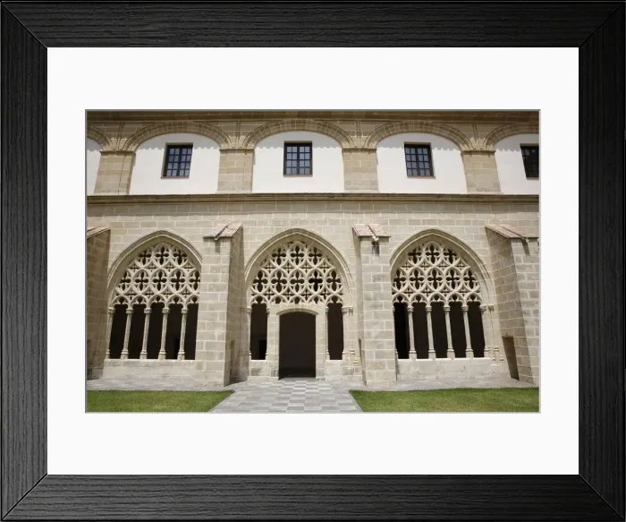 Framed Print : Real Convento de Santo Domingo (Sto Domingo Royal Convent) cloister, Jerez de la Frontera Framed Print : Real Convento de Santo Domingo (Sto Domingo Royal Convent) cloister, Jerez de la Frontera