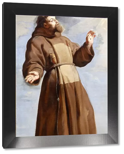 St. Francis ecstatic by Peter Paul Rubens, 1620, Palace of Fine Arts Museum, Lille, Nord