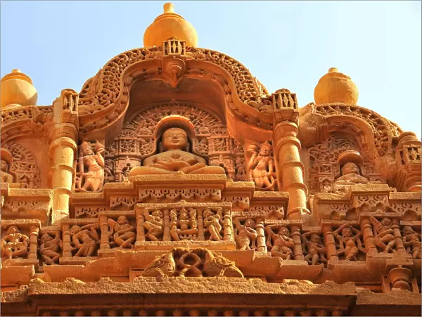 Jain temple of Adinath (Rishabha), dating from the 12th century, Jaisalmer, Rajasthan