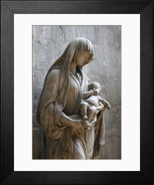 Framed Print : Virgin with Child, Notre-Dame de Rouen cathedral, Rouen, Seine-Maritime, Normandy, France Framed Print : Virgin with Child, Notre-Dame de Rouen cathedral, Rouen, Seine-Maritime, Normandy, France