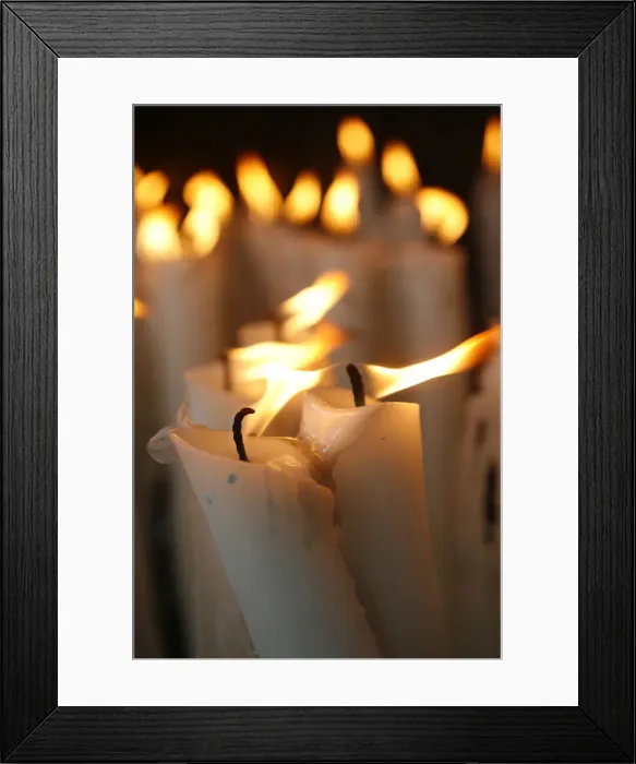 Framed Print : Candles at the Lourdes shrine, Lourdes, Hautes Pyrenees, France, Europe Framed Print : Candles at the Lourdes shrine, Lourdes, Hautes Pyrenees, France, Europe