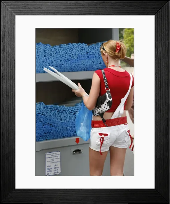 Framed Print : Irish woman buying candles at the Lourdes shrine, Lourdes, Hautes Pyrenees, France Framed Print : Irish woman buying candles at the Lourdes shrine, Lourdes, Hautes Pyrenees, France