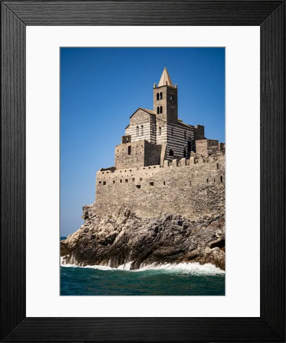 Framed Print : Church of Saint Peter, Portovenere, Cinque Terre, UNESCO World Heritage Site, Liguria Framed Print : Church of Saint Peter, Portovenere, Cinque Terre, UNESCO World Heritage Site, Liguria