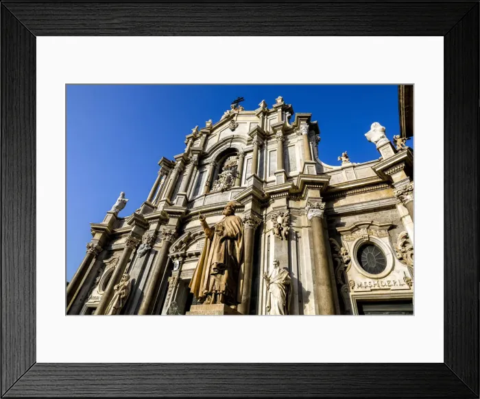 Framed Print : Santa Agata Basilica-Cathedral, Catania, Sicily, Italy, Europe Framed Print : Santa Agata Basilica-Cathedral, Catania, Sicily, Italy, Europe