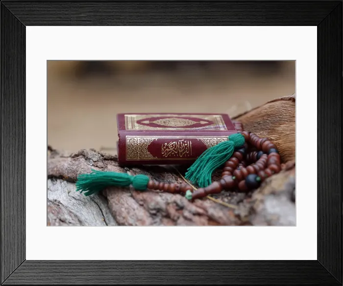 Framed Print : Islamic prayer beads and Quran, Lome, Togo, West Africa, Africa Framed Print : Islamic prayer beads and Quran, Lome, Togo, West Africa, Africa