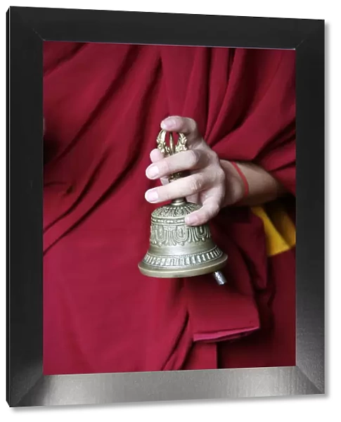 Gantha Tibetan bell, Kathmandu, Nepal, Asia