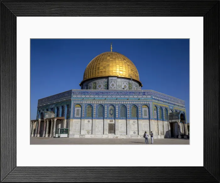 Framed Print : Dome of the Rock, UNESCO World Heritage Site, East Jerusalem, Israel, Middle East Framed Print : Dome of the Rock, UNESCO World Heritage Site, East Jerusalem, Israel, Middle East