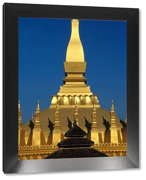 Wat That Luang, Vientiane, Laos, Indochina, Southeast Asia, Asia