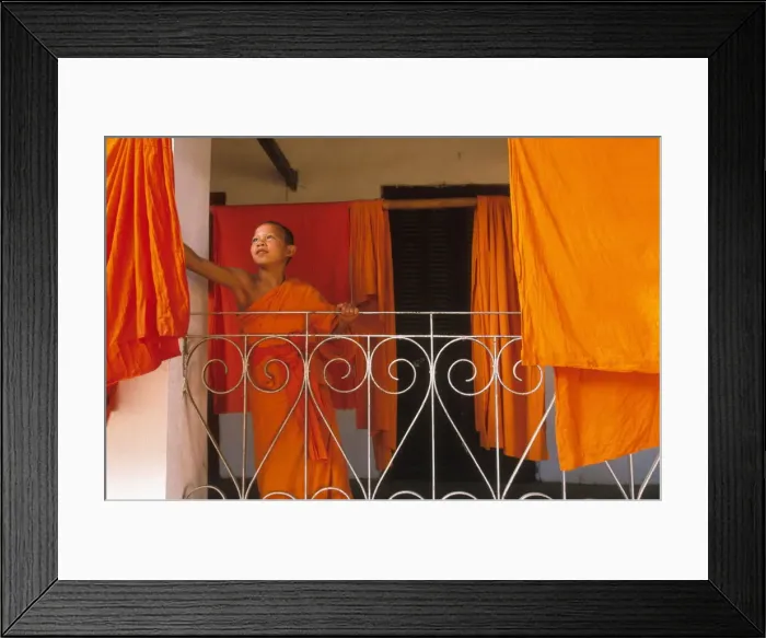 Framed Print : Monk, Luang Prabang, Laos, Indochina, Southeast Asia, Asia Framed Print : Monk, Luang Prabang, Laos, Indochina, Southeast Asia, Asia
