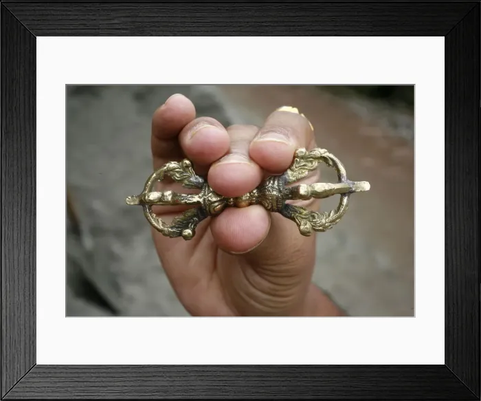 Framed Print : Close-up of Vajra, Bhaktapur, Nepal, Asia Framed Print : Close-up of Vajra, Bhaktapur, Nepal, Asia