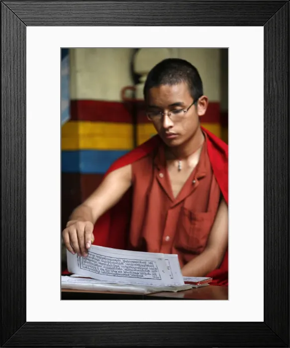 Framed Print : Buddhist ceremony, Swayambhunath temple, Kathmandu, Nepal, Asia Framed Print : Buddhist ceremony, Swayambhunath temple, Kathmandu, Nepal, Asia