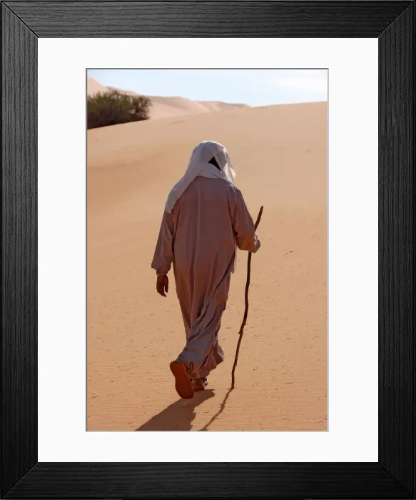 Framed Print : Muslim pilgrim, Sebha, Ubari, Libya, North Africa, Africa Framed Print : Muslim pilgrim, Sebha, Ubari, Libya, North Africa, Africa