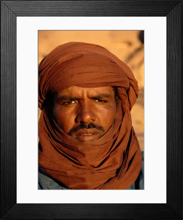 Framed Print : Tuareg, Sebha, Ubari, Libya, North Africa, Africa Framed Print : Tuareg, Sebha, Ubari, Libya, North Africa, Africa