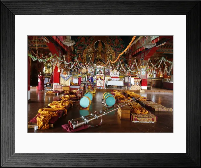 Framed Print : Kopan Monastery, Kathmandu, Nepal, Asia Framed Print : Kopan Monastery, Kathmandu, Nepal, Asia