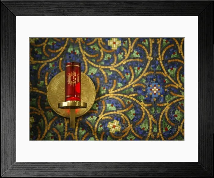 Framed Print : Tabernacle lamp, Vienna, Austria, Europe Framed Print : Tabernacle lamp, Vienna, Austria, Europe