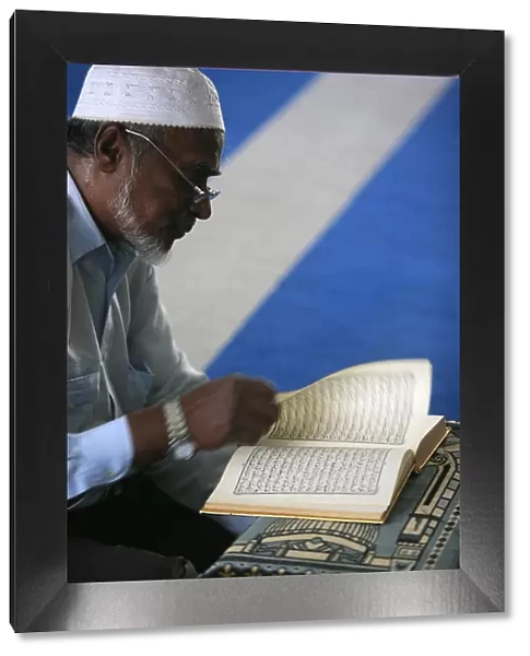 Koran reading, Penang, Malaysia, Southeast Asia, Asia