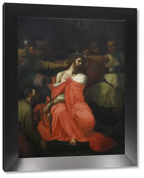 Painting of Christs Passion, St. Gatien Cathedral, Tours, Indre-et-Loire, France