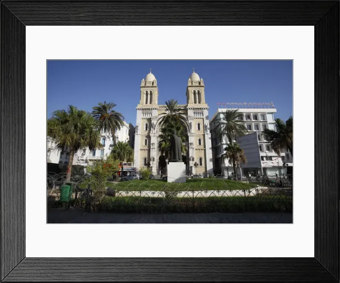 Framed Print : St. Louiss cathedral, Tunis, Tunisia, North Africa, Africa Framed Print : St. Louiss cathedral, Tunis, Tunisia, North Africa, Africa
