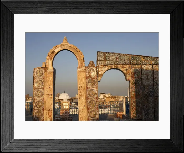 Framed Print : Tunis city seen from a Medina rooftop, Tunis, Tunisia, North Africa, Africa Framed Print : Tunis city seen from a Medina rooftop, Tunis, Tunisia, North Africa, Africa