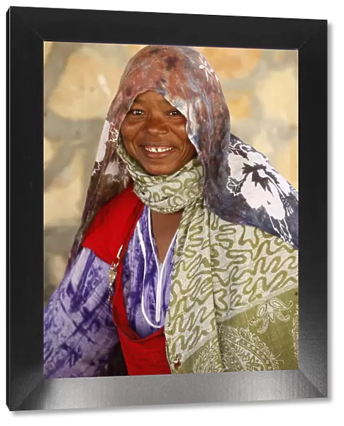 Berber woman in Toujane village, Tunisia, North Africa, Africa