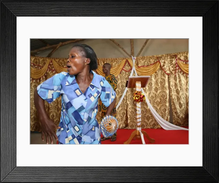 Framed Print : Evangelical church, Lome, Togo, West Africa, Africa Framed Print : Evangelical church, Lome, Togo, West Africa, Africa