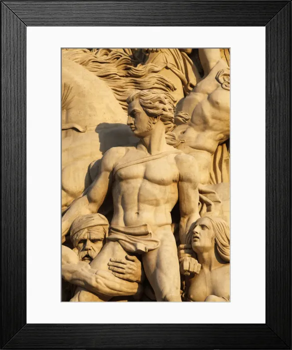 Framed Print : The Resistance by Antoine Etex, dating from 1814, sculpture on the Arc de Triomphe, Paris Framed Print : The Resistance by Antoine Etex, dating from 1814, sculpture on the Arc de Triomphe, Paris