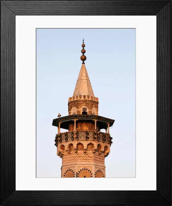 Framed Print : Minaret, Tunis, Tunisia, North Africa, Africa Framed Print : Minaret, Tunis, Tunisia, North Africa, Africa