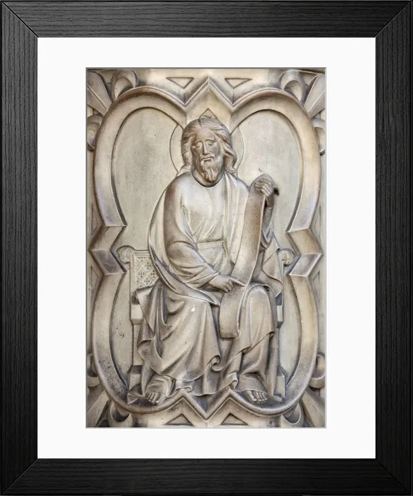 Framed Print : Jesus Christ, Sainte-Chapelle, Paris, France, Europe Framed Print : Jesus Christ, Sainte-Chapelle, Paris, France, Europe