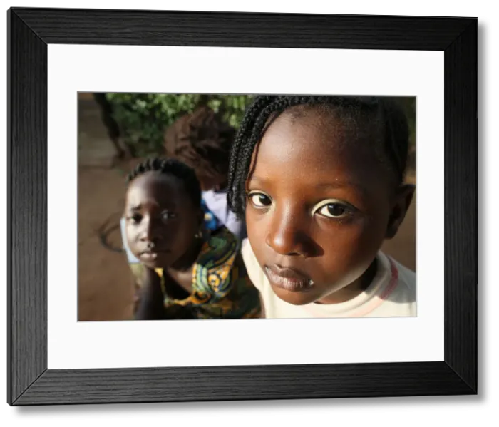 Framed Print : African children, Lome, Togo, West Africa, Africa Framed Print : African children, Lome, Togo, West Africa, Africa